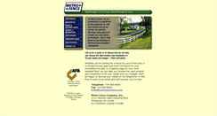 Desktop Screenshot of metrofence.com